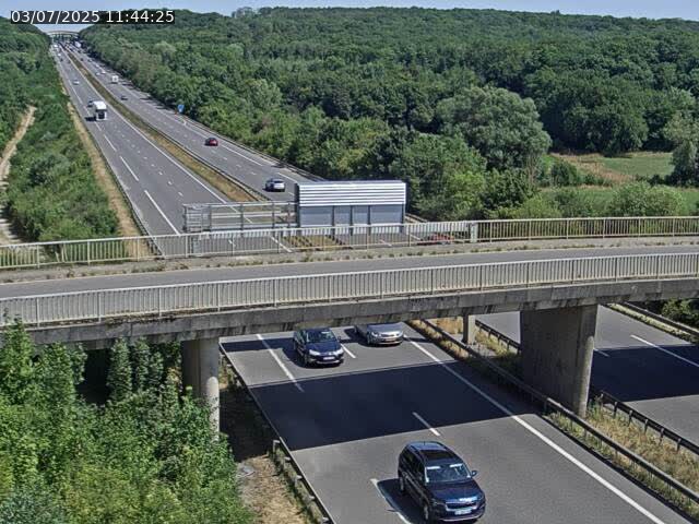 <h2>Caméra autoroute France - A31, Zoufftgen direction Luxembourg-ville, à la frontière entre la France et le Luxembourg</h2>