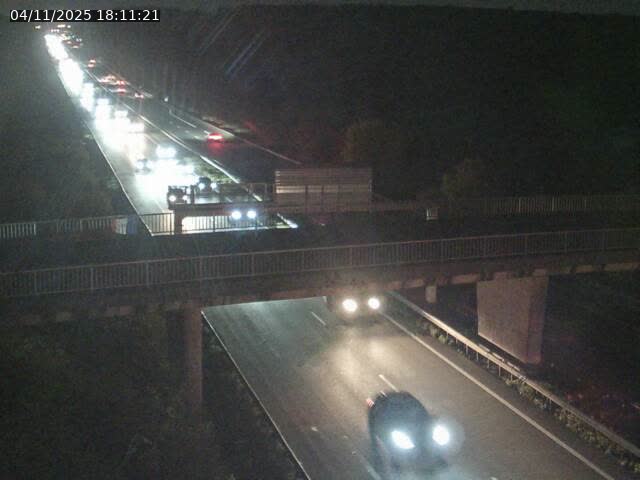 Caméra autoroute France - A31, Zoufftgen direction Luxembourg-ville, à la frontière entre la France et le Luxembourg