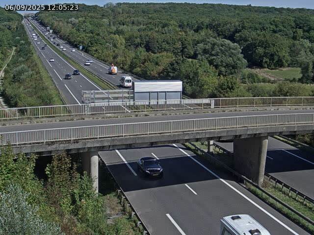 Caméra autoroute France - A31, Zoufftgen direction Luxembourg-ville, à la frontière entre la France et le Luxembourg