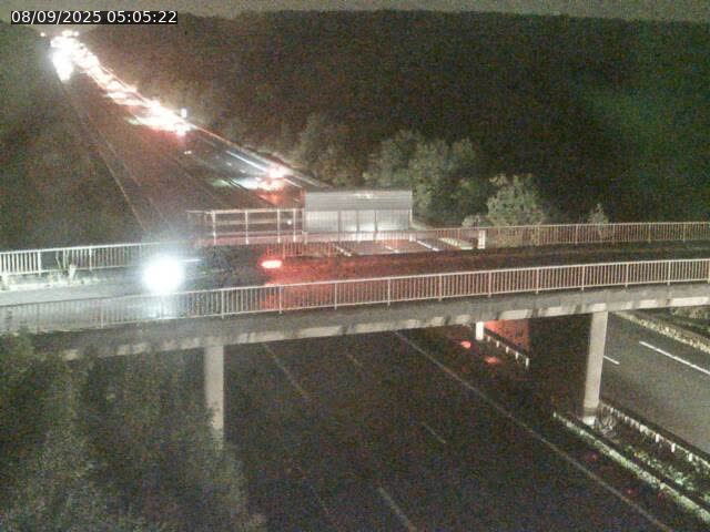 Caméra autoroute France - A31, Zoufftgen direction Luxembourg-ville, à la frontière entre la France et le Luxembourg