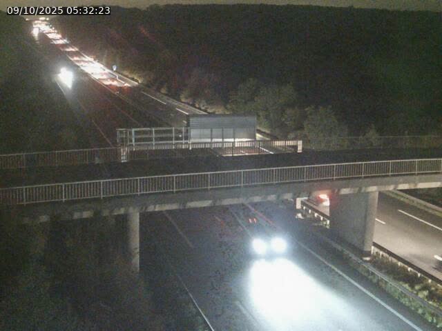 Caméra autoroute France - A31, Zoufftgen direction Luxembourg-ville, à la frontière entre la France et le Luxembourg