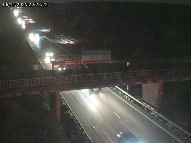 Caméra autoroute France - A31, Zoufftgen direction Luxembourg-ville, à la frontière entre la France et le Luxembourg