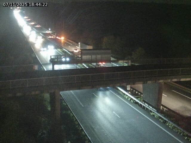 Caméra autoroute France - A31, Zoufftgen direction Luxembourg-ville, à la frontière entre la France et le Luxembourg