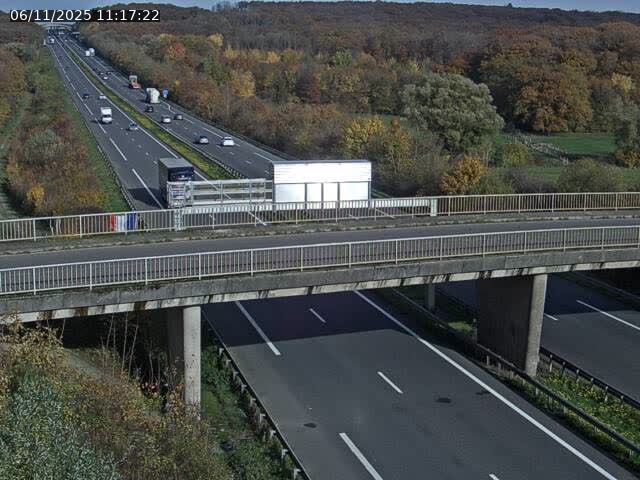 Caméra autoroute France - A31, Zoufftgen direction Luxembourg-ville, à la frontière entre la France et le Luxembourg