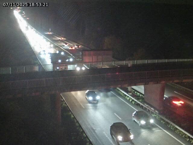 Caméra autoroute France - A31, Zoufftgen direction Luxembourg-ville, à la frontière entre la France et le Luxembourg