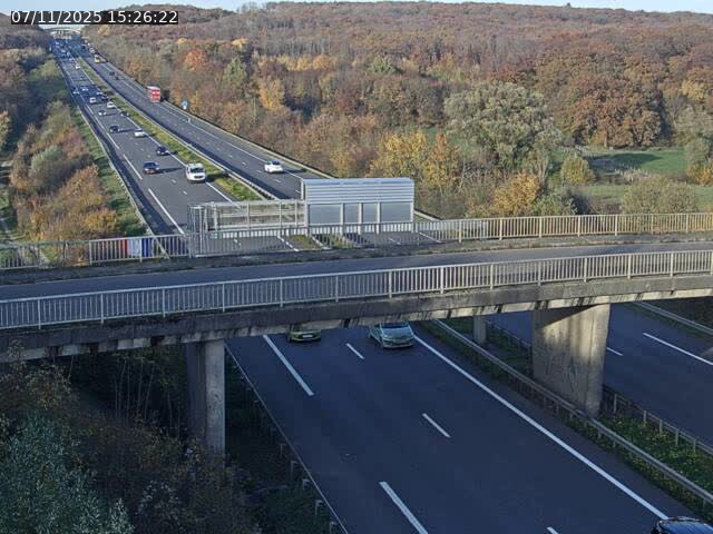 <h2>Caméra autoroute France - A31, Zoufftgen direction Luxembourg-ville, à la frontière entre la France et le Luxembourg</h2>