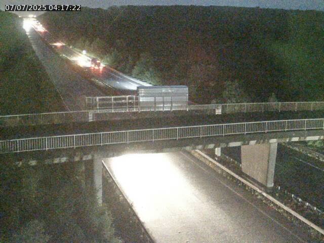 Caméra autoroute France - A31, Zoufftgen direction Luxembourg-ville, à la frontière entre la France et le Luxembourg