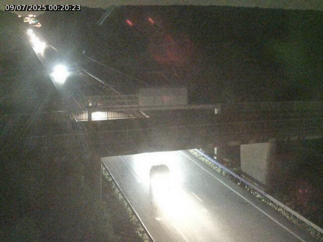 Caméra autoroute France - A31, Zoufftgen direction Luxembourg-ville, à la frontière entre la France et le Luxembourg