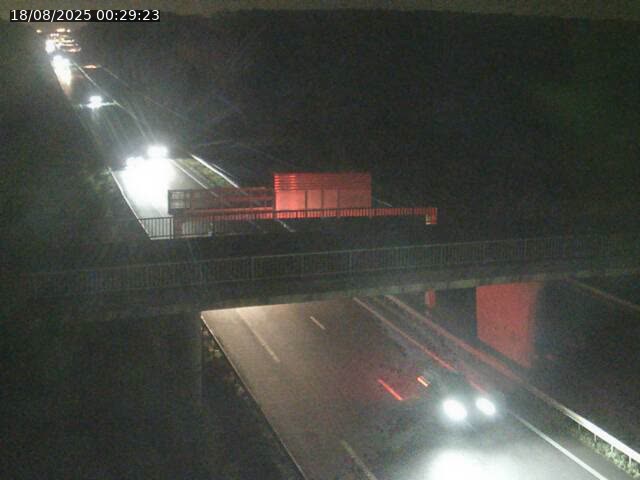 Caméra autoroute France - A31, Zoufftgen direction Luxembourg-ville, à la frontière entre la France et le Luxembourg