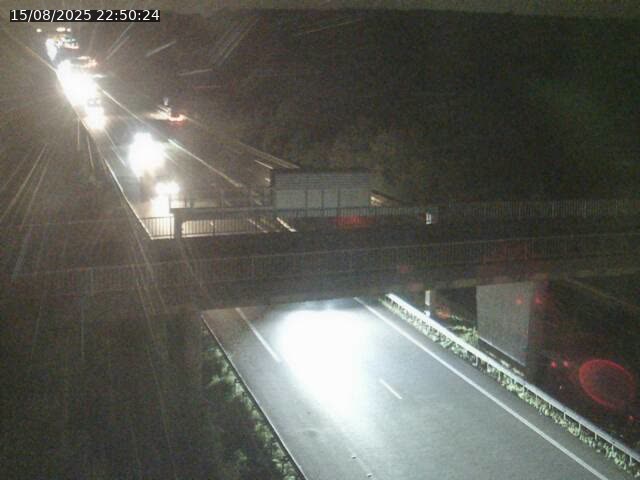 Caméra autoroute France - A31, Zoufftgen direction Luxembourg-ville, à la frontière entre la France et le Luxembourg