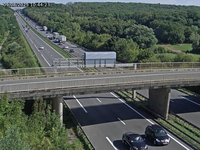 Caméra autoroute France - A31, Zoufftgen direction Luxembourg-ville, à la frontière entre la France et le Luxembourg