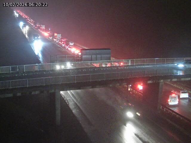 Caméra autoroute France - A31, Zoufftgen direction Luxembourg-ville, à la frontière entre la France et le Luxembourg