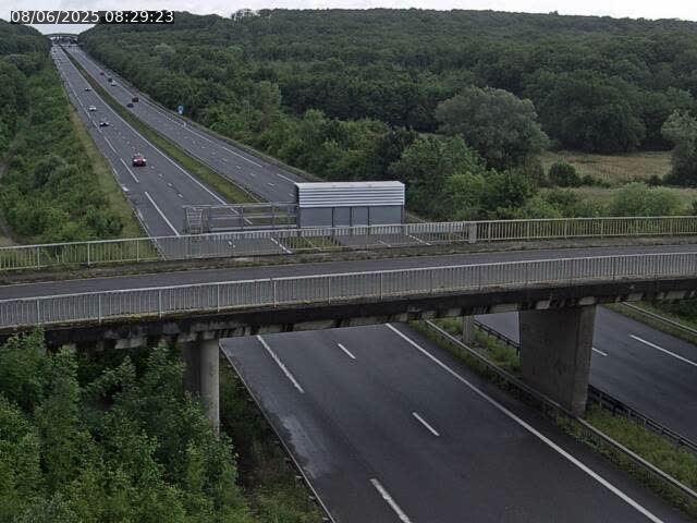 Caméra autoroute France - A31, Zoufftgen direction Luxembourg-ville, à la frontière entre la France et le Luxembourg