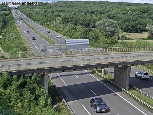 Caméra autoroute France - A31, Zoufftgen direction Luxembourg-ville, à la frontière entre la France et le Luxembourg