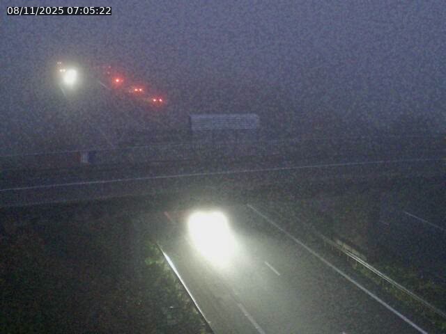 Caméra autoroute France - A31, Zoufftgen direction Luxembourg-ville, à la frontière entre la France et le Luxembourg