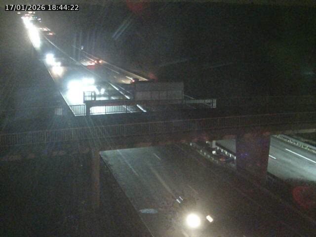 Caméra autoroute France - A31, Zoufftgen direction Luxembourg-ville, à la frontière entre la France et le Luxembourg