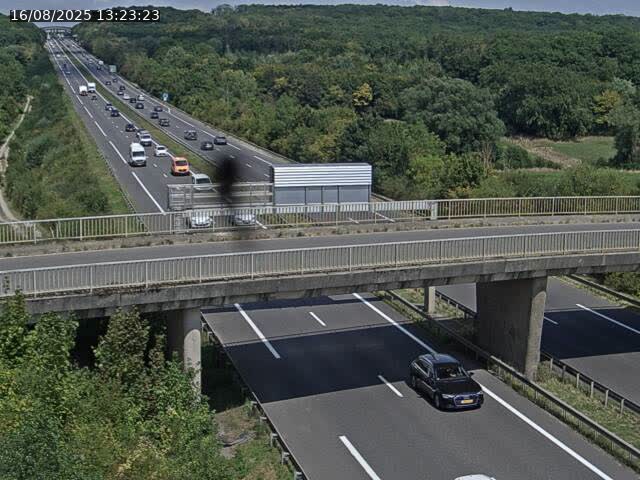 <h2>Caméra autoroute France - A31, Zoufftgen direction Luxembourg-ville, à la frontière entre la France et le Luxembourg</h2>