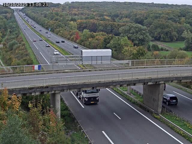 <h2>Caméra autoroute France - A31, Zoufftgen direction Luxembourg-ville, à la frontière entre la France et le Luxembourg</h2>