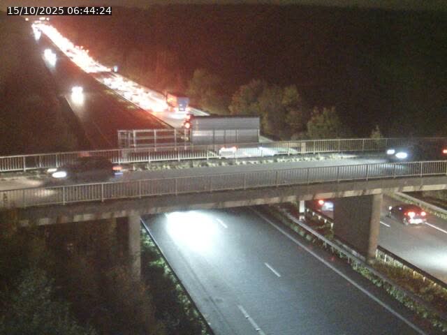 Caméra autoroute France - A31, Zoufftgen direction Luxembourg-ville, à la frontière entre la France et le Luxembourg