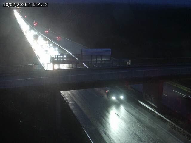 Caméra autoroute France - A31, Zoufftgen direction Luxembourg-ville, à la frontière entre la France et le Luxembourg