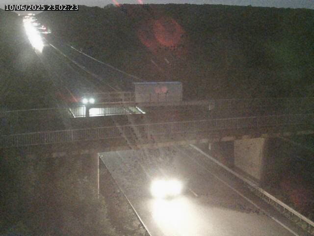 Caméra autoroute France - A31, Zoufftgen direction Luxembourg-ville, à la frontière entre la France et le Luxembourg