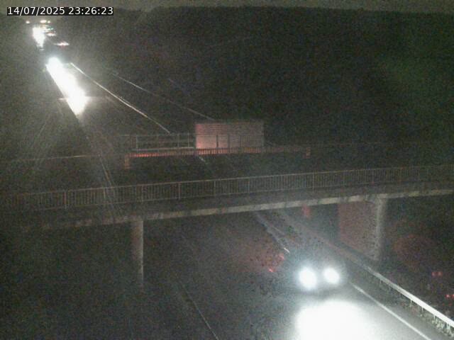 Caméra autoroute France - A31, Zoufftgen direction Luxembourg-ville, à la frontière entre la France et le Luxembourg