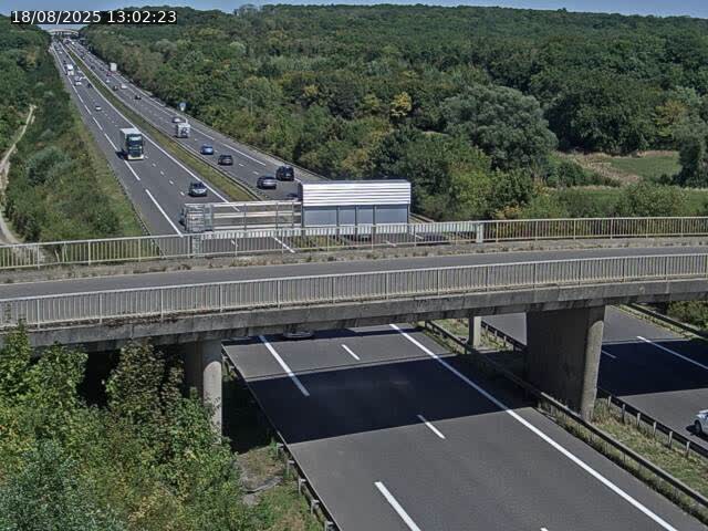 <h2>Caméra autoroute France - A31, Zoufftgen direction Luxembourg-ville, à la frontière entre la France et le Luxembourg</h2>