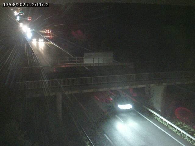 Caméra autoroute France - A31, Zoufftgen direction Luxembourg-ville, à la frontière entre la France et le Luxembourg