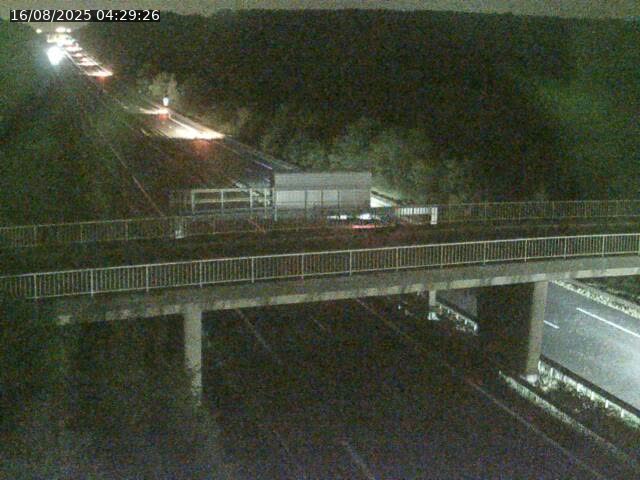 Caméra autoroute France - A31, Zoufftgen direction Luxembourg-ville, à la frontière entre la France et le Luxembourg