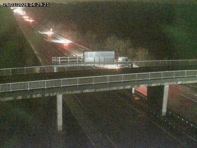 Caméra autoroute France - A31, Zoufftgen direction Luxembourg-ville, à la frontière entre la France et le Luxembourg