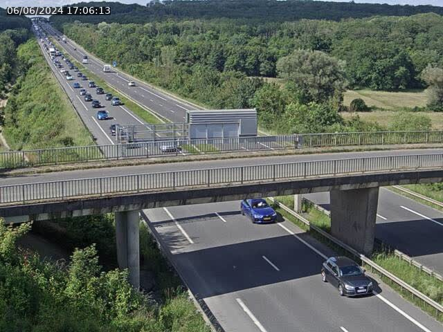 <h2>Caméra autoroute France - A31, Zoufftgen direction Luxembourg-ville, à la frontière entre la France et le Luxembourg</h2>