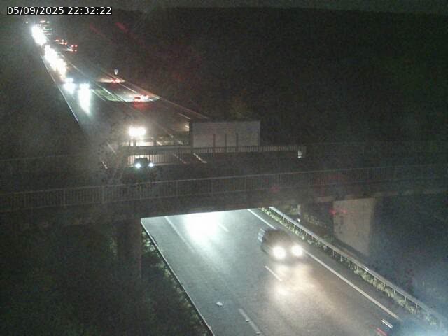 Caméra autoroute France - A31, Zoufftgen direction Luxembourg-ville, à la frontière entre la France et le Luxembourg