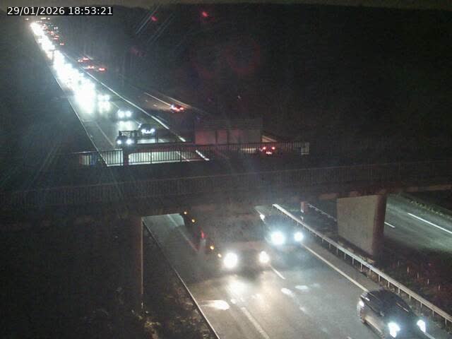 Caméra autoroute France - A31, Zoufftgen direction Luxembourg-ville, à la frontière entre la France et le Luxembourg