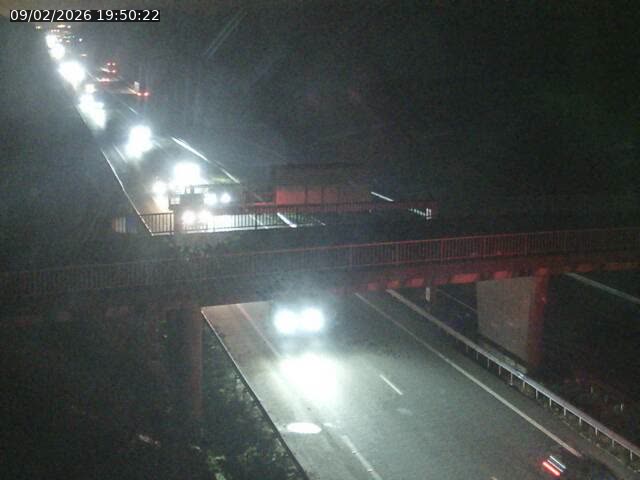 Caméra autoroute France - A31, Zoufftgen direction Luxembourg-ville, à la frontière entre la France et le Luxembourg