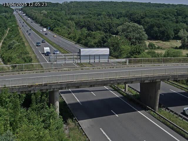Caméra autoroute France - A31, Zoufftgen direction Luxembourg-ville, à la frontière entre la France et le Luxembourg