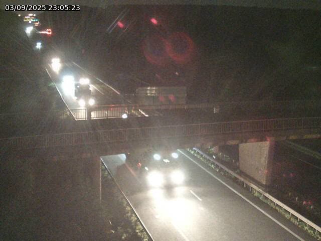 Caméra autoroute France - A31, Zoufftgen direction Luxembourg-ville, à la frontière entre la France et le Luxembourg