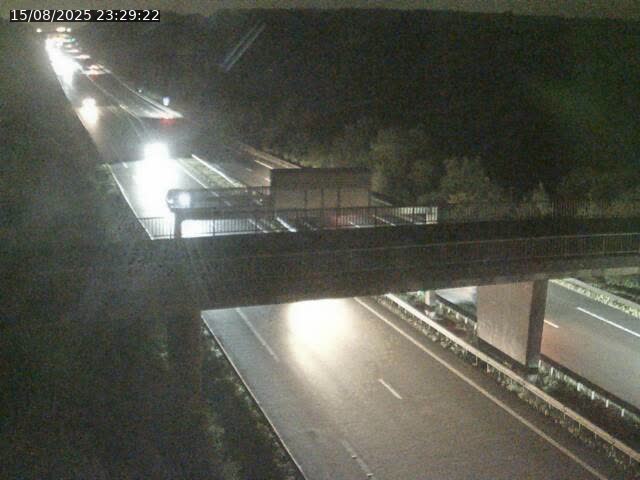 Caméra autoroute France - A31, Zoufftgen direction Luxembourg-ville, à la frontière entre la France et le Luxembourg