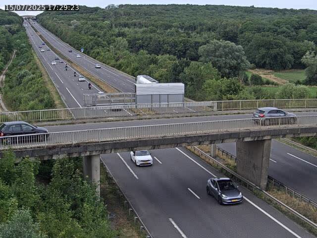 Caméra autoroute France - A31, Zoufftgen direction Luxembourg-ville, à la frontière entre la France et le Luxembourg