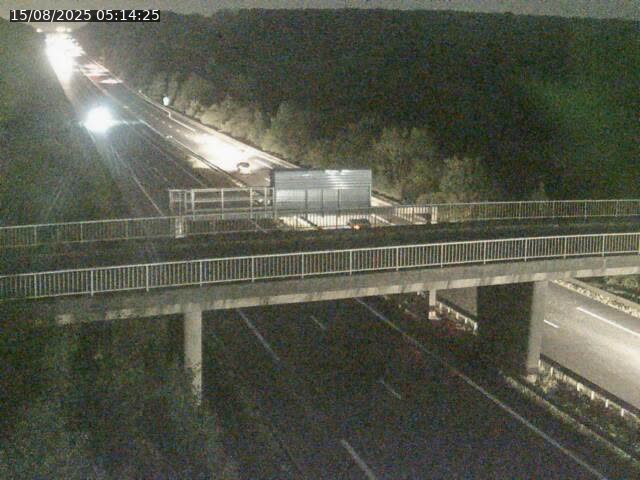 Caméra autoroute France - A31, Zoufftgen direction Luxembourg-ville, à la frontière entre la France et le Luxembourg