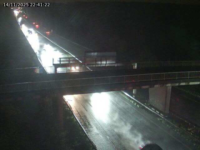 Caméra autoroute France - A31, Zoufftgen direction Luxembourg-ville, à la frontière entre la France et le Luxembourg