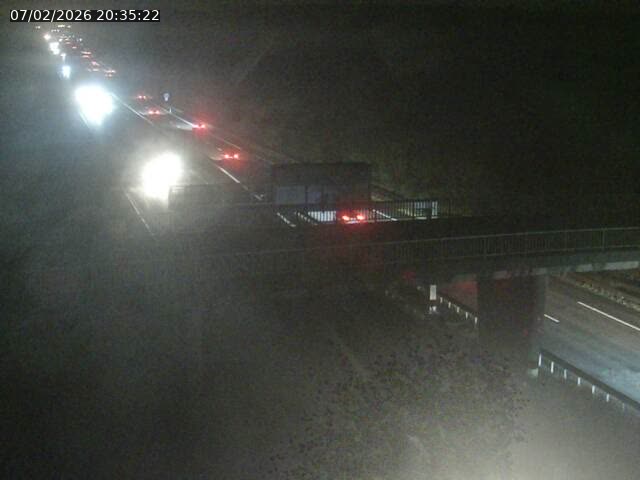 Caméra autoroute France - A31, Zoufftgen direction Luxembourg-ville, à la frontière entre la France et le Luxembourg