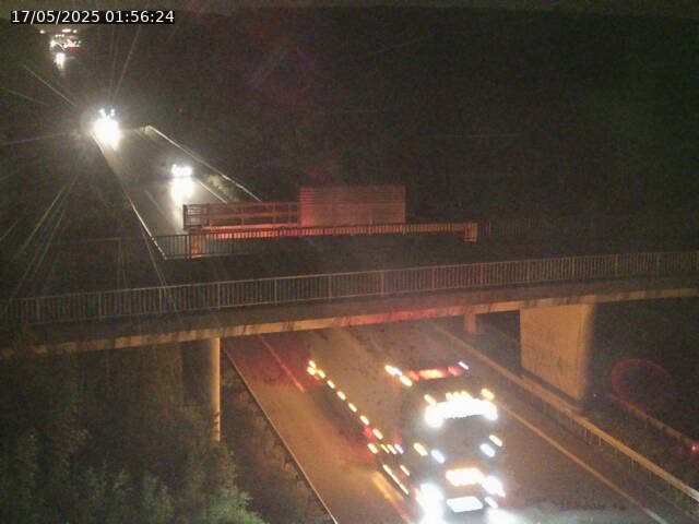 Caméra autoroute France - A31, Zoufftgen direction Luxembourg-ville, à la frontière entre la France et le Luxembourg