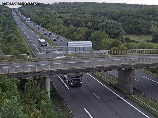 Caméra autoroute France - A31, Zoufftgen direction Luxembourg-ville, à la frontière entre la France et le Luxembourg