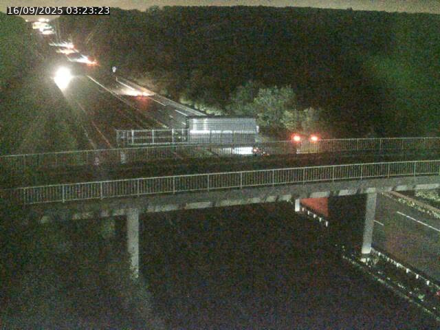 Caméra autoroute France - A31, Zoufftgen direction Luxembourg-ville, à la frontière entre la France et le Luxembourg