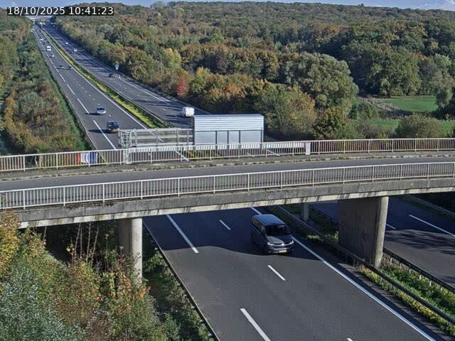 Caméra autoroute France - A31, Zoufftgen direction Luxembourg-ville, à la frontière entre la France et le Luxembourg
