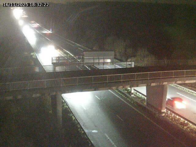 Caméra autoroute France - A31, Zoufftgen direction Luxembourg-ville, à la frontière entre la France et le Luxembourg