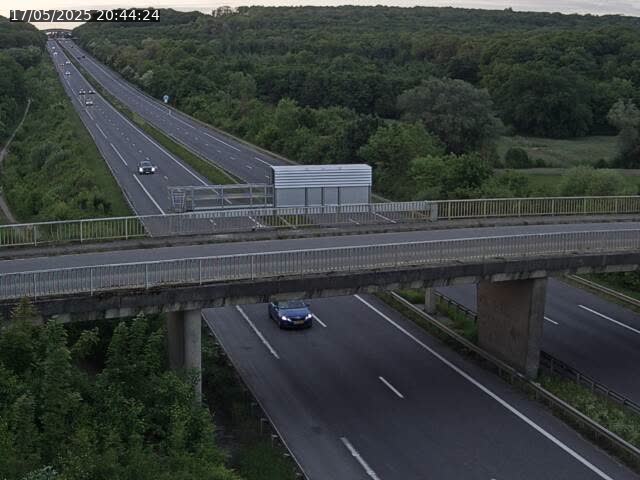 Caméra autoroute France - A31, Zoufftgen direction Luxembourg-ville, à la frontière entre la France et le Luxembourg