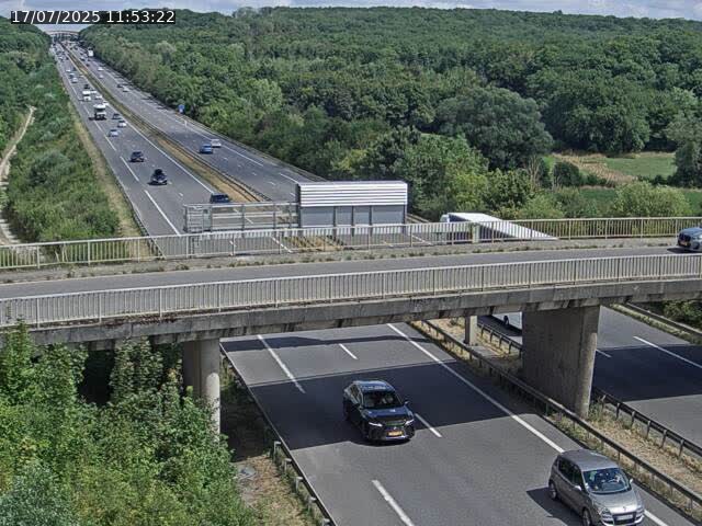 Caméra autoroute France - A31, Zoufftgen direction Luxembourg-ville, à la frontière entre la France et le Luxembourg