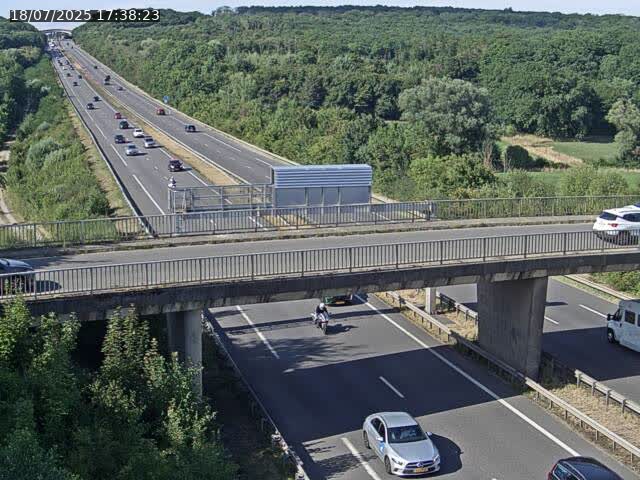Caméra autoroute France - A31, Zoufftgen direction Luxembourg-ville, à la frontière entre la France et le Luxembourg