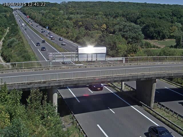 Caméra autoroute France - A31, Zoufftgen direction Luxembourg-ville, à la frontière entre la France et le Luxembourg